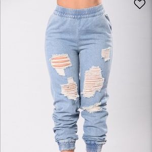 Cadillac girl pant - light wash fashion nova